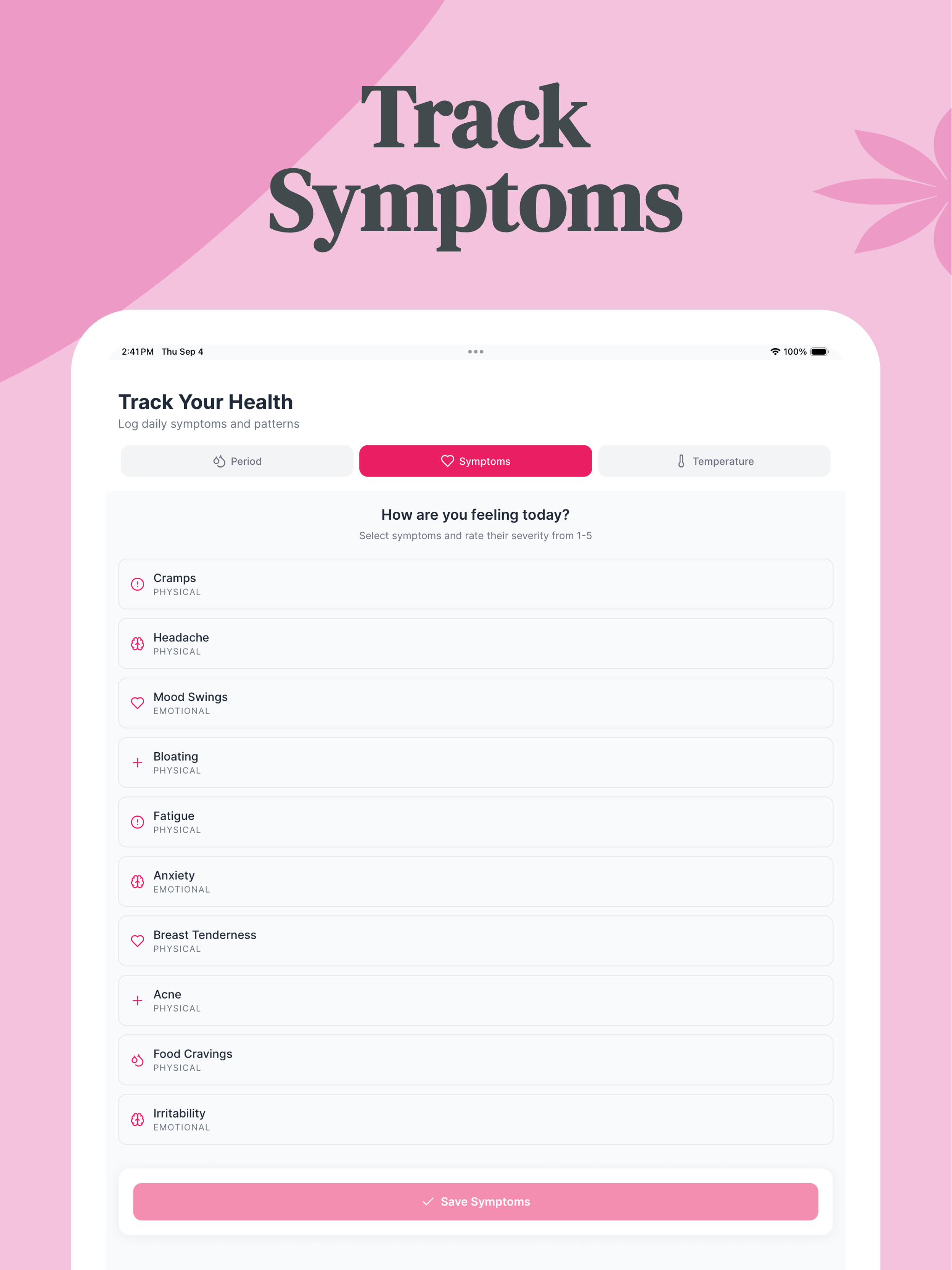 CycleBloom – Period Tracker screenshot 17