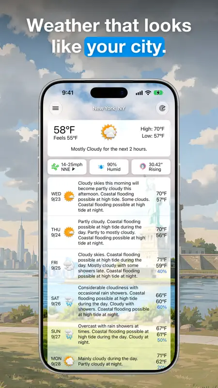 Forecast Bar - Weather + Radar screenshot 1 of 10