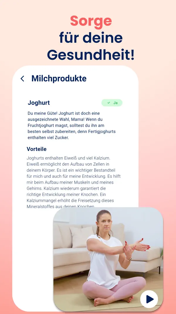HiMommy: Schwanger & Periode iPhone App Screenshot 6 – Medizin