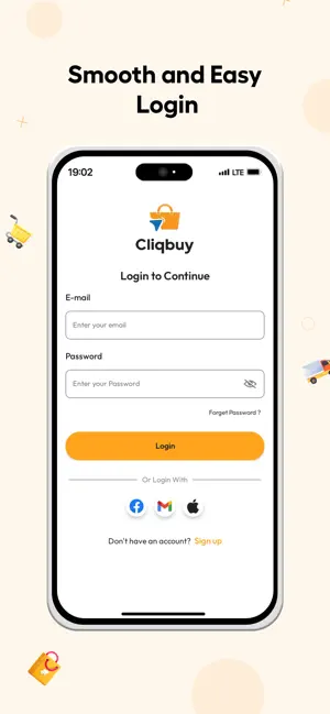CliqBuy Online Shop screenshot 1