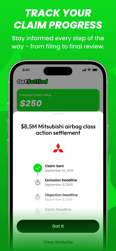 GetSettled: Claim Your Cash screenshot 4