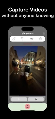 Glimpseee: Unfiltered Moments screenshot