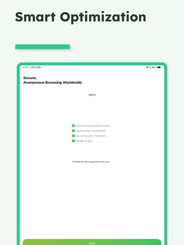 Vine VPN – Fast Open Tunnel iPad screenshot