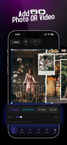 Sparkal: Carousel & Collage iPhone screenshot 2