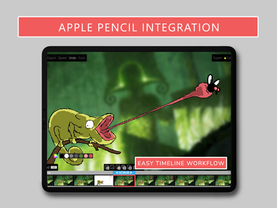 Animation Sketch Pro iPad screenshot 4 - Productivity app