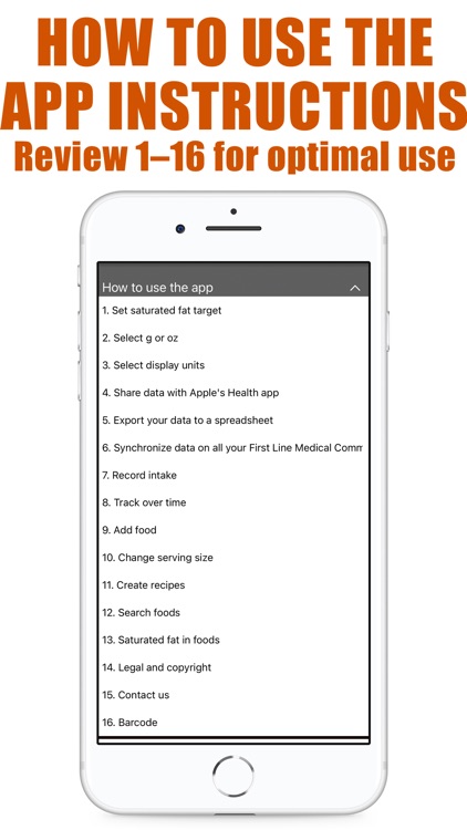 Saturated Fat Counter Tracker