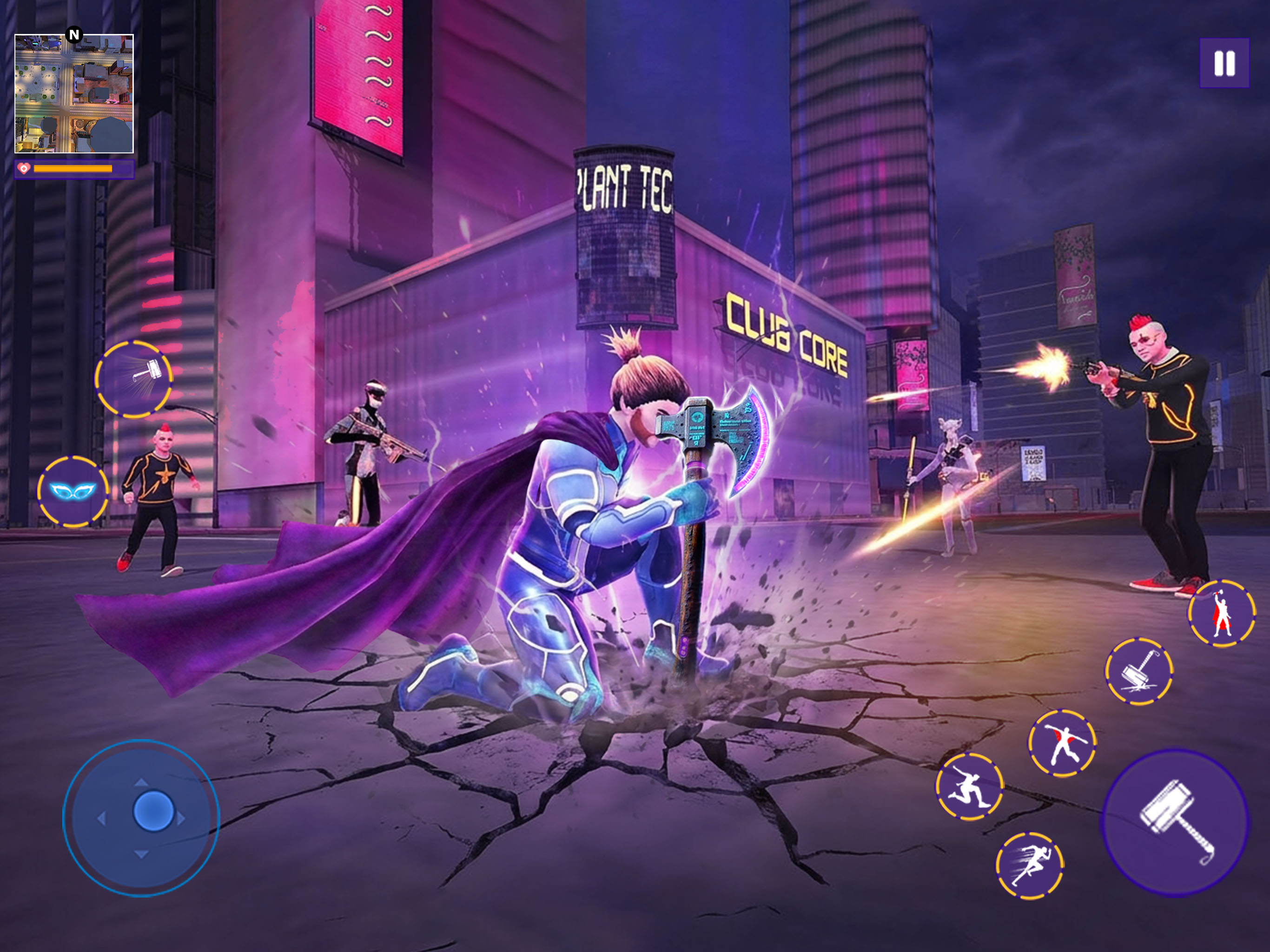 Epic Superhero injustice brawl