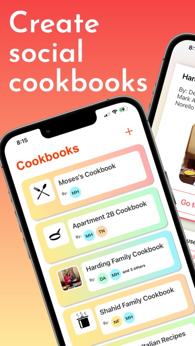 Marinate: Social cookbooks Screenshot