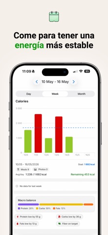 IA Nutricion contador calorias iPhone screenshot 5
