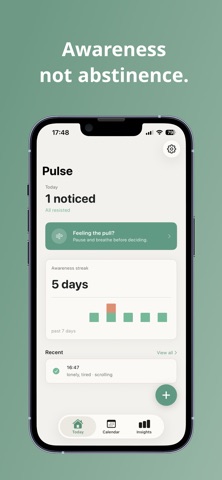Pulse: Urge-Awareness Tracker Screenshot 1 of 5