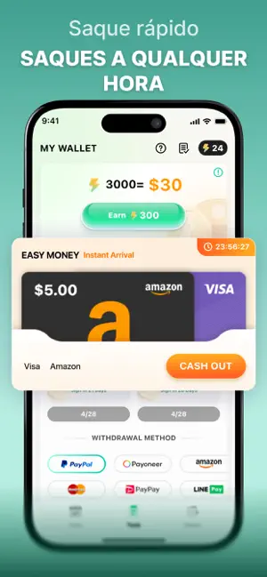 GaintPay: Move & Earn Coins iPhone screenshot 4