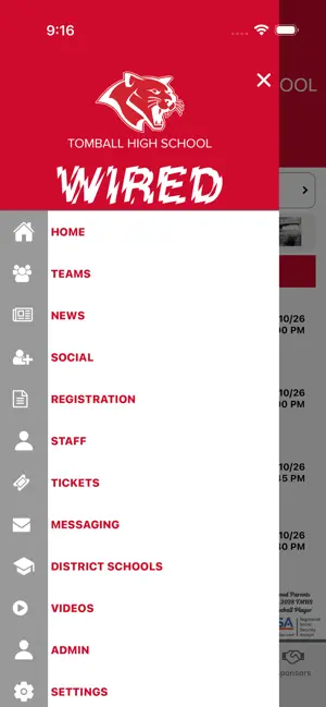 Tomball ISD Athletics screenshot 4