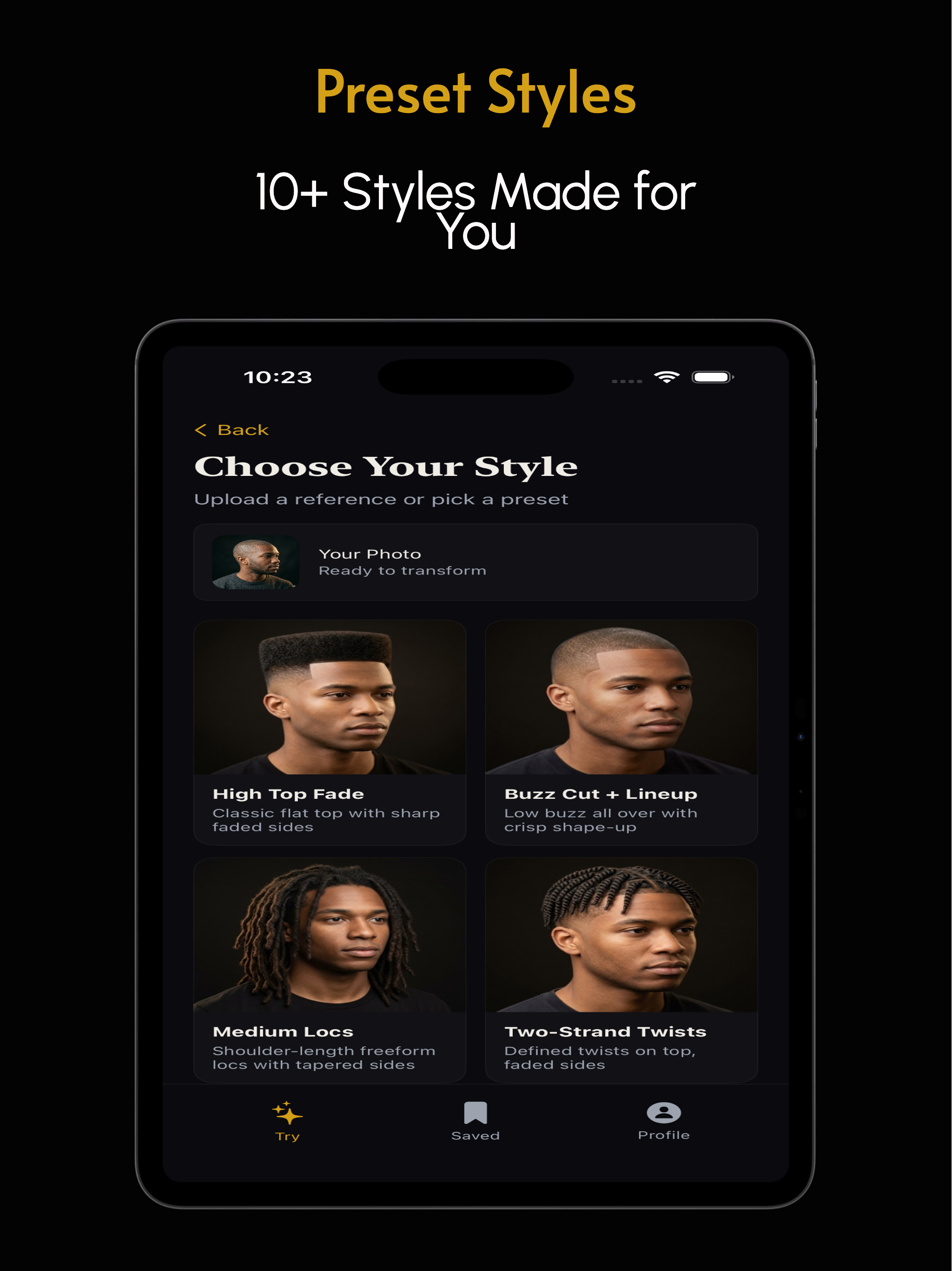CrownShift: AI Hair Preview
