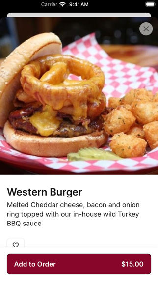 App screenshot