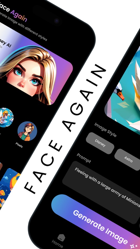 #4. Face Again: AI Photo Generator (iOS) 由: Alpay Ergul