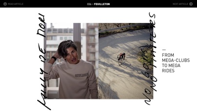 GRAN FONDO Cycling Magazine Screenshot