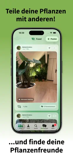 Screenshot von PlantMates - Pflanzen & Pflege auf dem iPhone 1