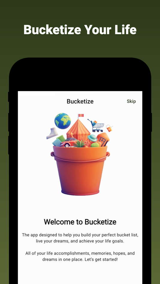 #1. Bucketize: A Bucket List App (iOS) Podle: Khalid Warsame