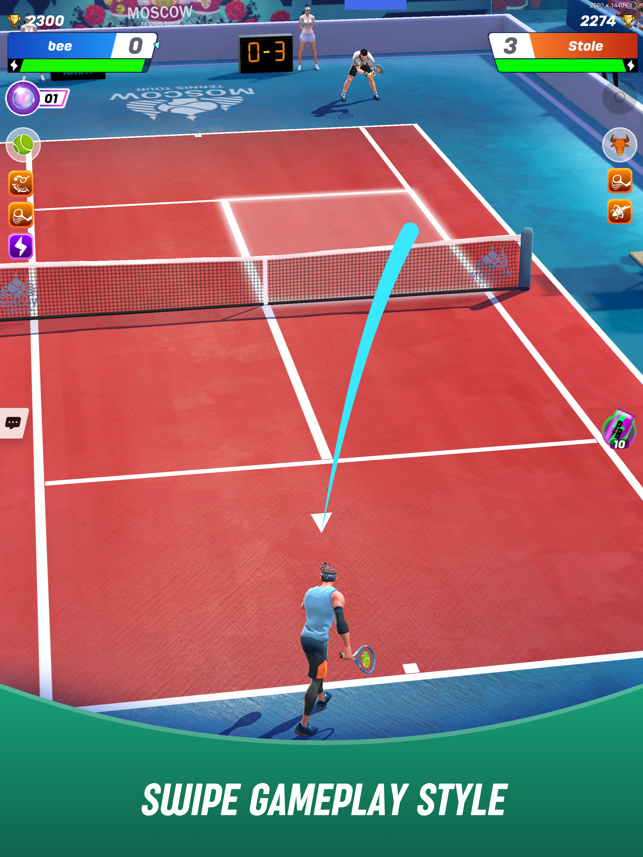 ‎Tennis Clash：Sports Stars Game Screenshot