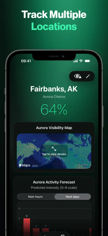 Aurora Live: Northern Lights screenshot 4 of 5