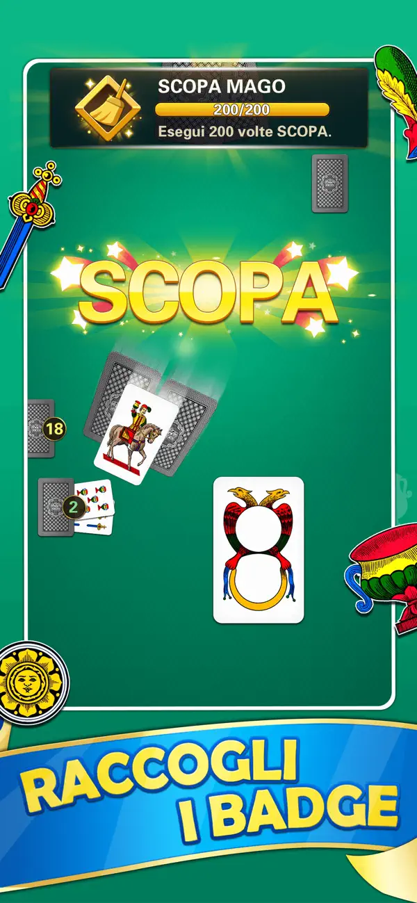 Screenshot #3 pour Scopa Classic: Italian Cards