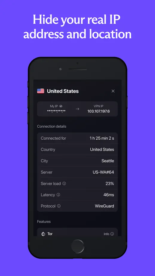 Proton VPN, App Store screenshot 4