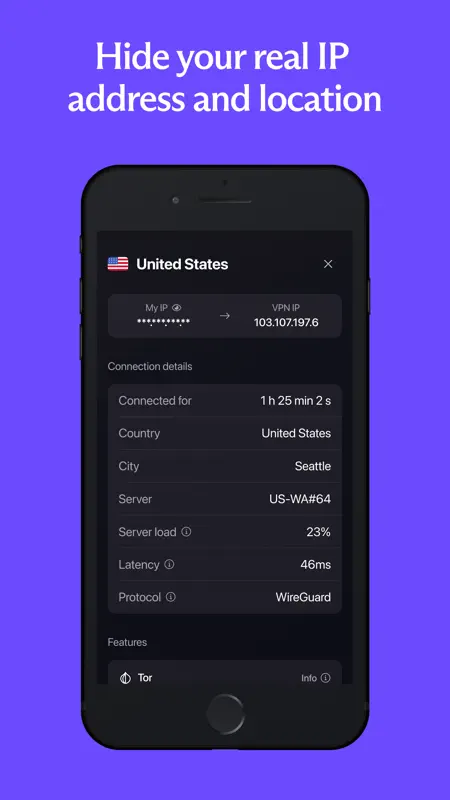 Proton VPN: Fast & Secure screenshot 4 of 8