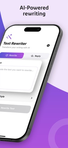 Narrato - Aı Email Generator iPhone screenshot