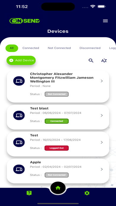 OnSend Screenshot