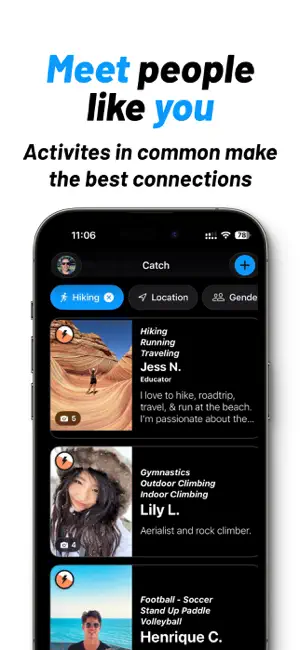 CATCH - Meet Active Friends screenshot 2