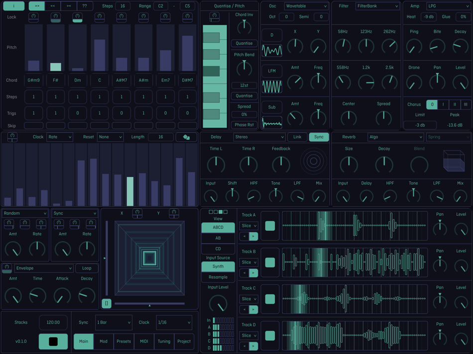 #3. Stacks - Granular Looper (iOS) Podle: John Howes