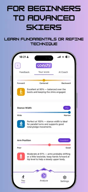 Coachi Ski screenshot 2