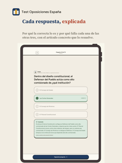 Test Oposiciones España screenshot 11