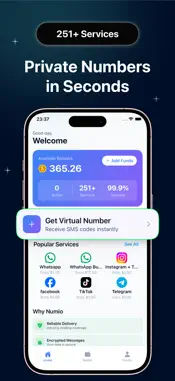 GetCode: Virtual SMS Number screenshot 2