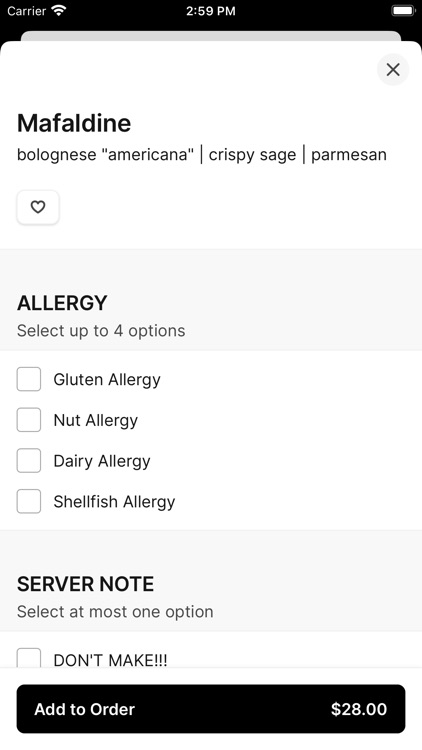Argyle Restaurant screenshot-3
