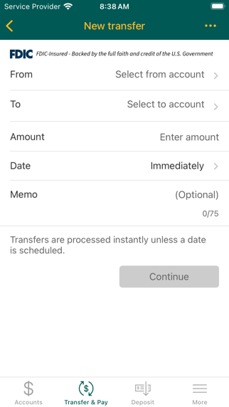First National Bank of Nokomis Screenshot