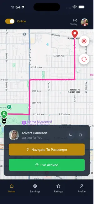 Odin Rideshare Driver screenshot 3