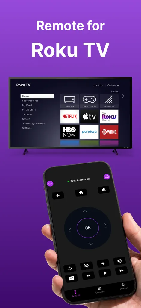 Remote for Roku・ - Utilities App | MWM