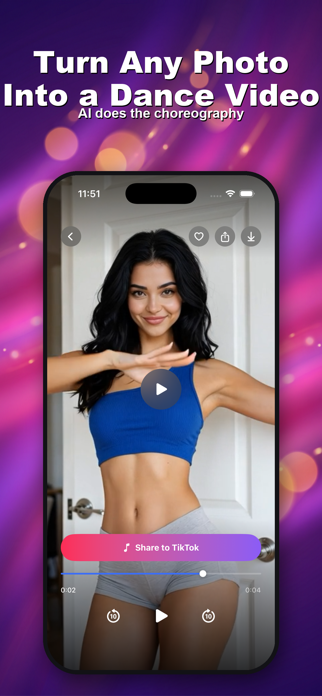 Danvi: AI Dance Video Maker Screenshot 1 of 5