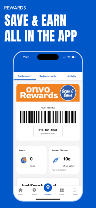 Onvo Rewards Screenshot 2 of 3