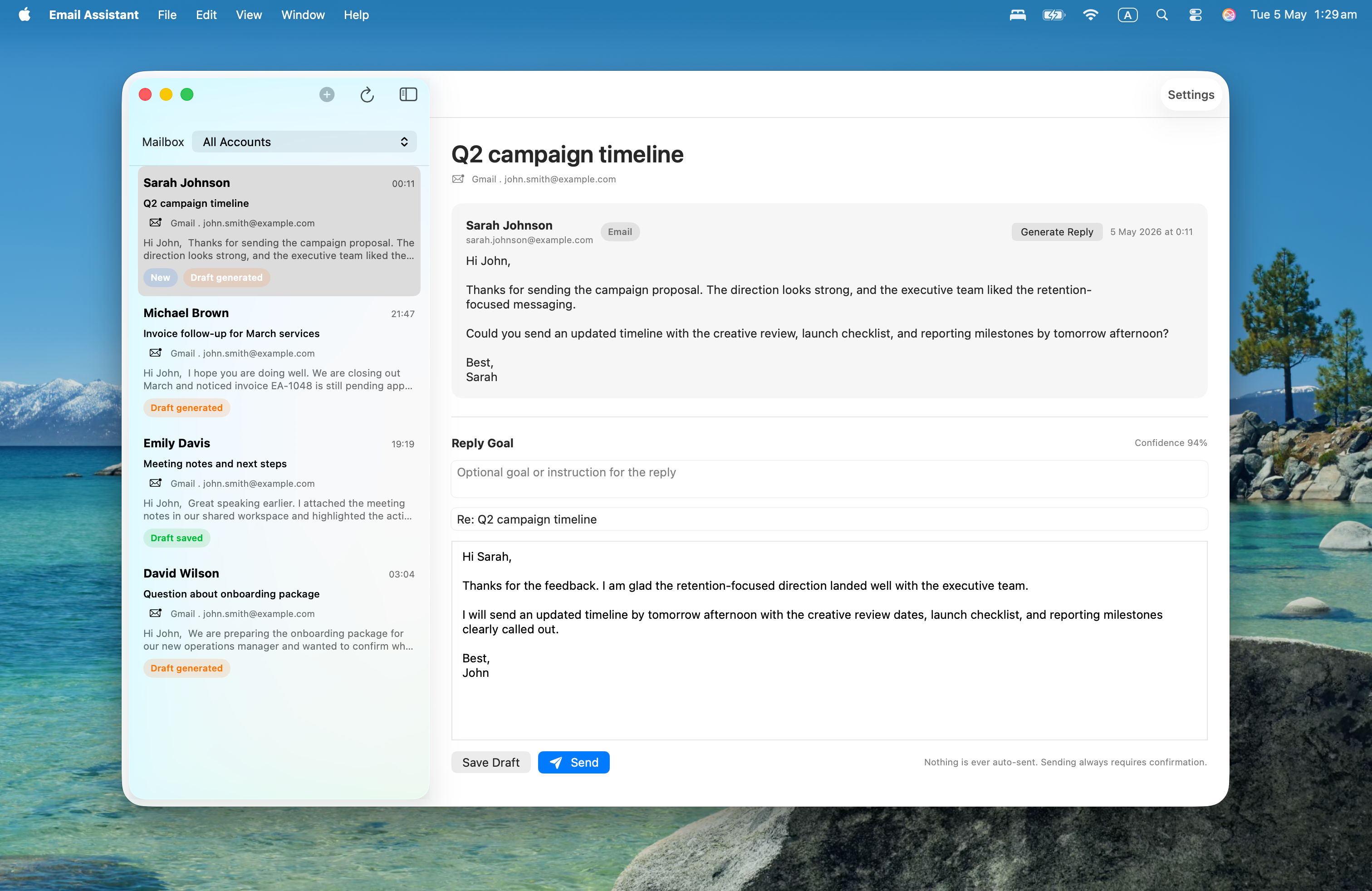 Email Assistant - AI Reply