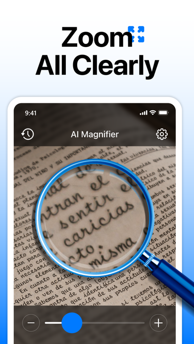 AI Magnifier & Voice Assistant Screenshot