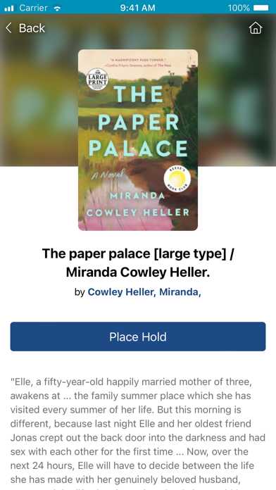 Sonoma County Libraries App Screenshot