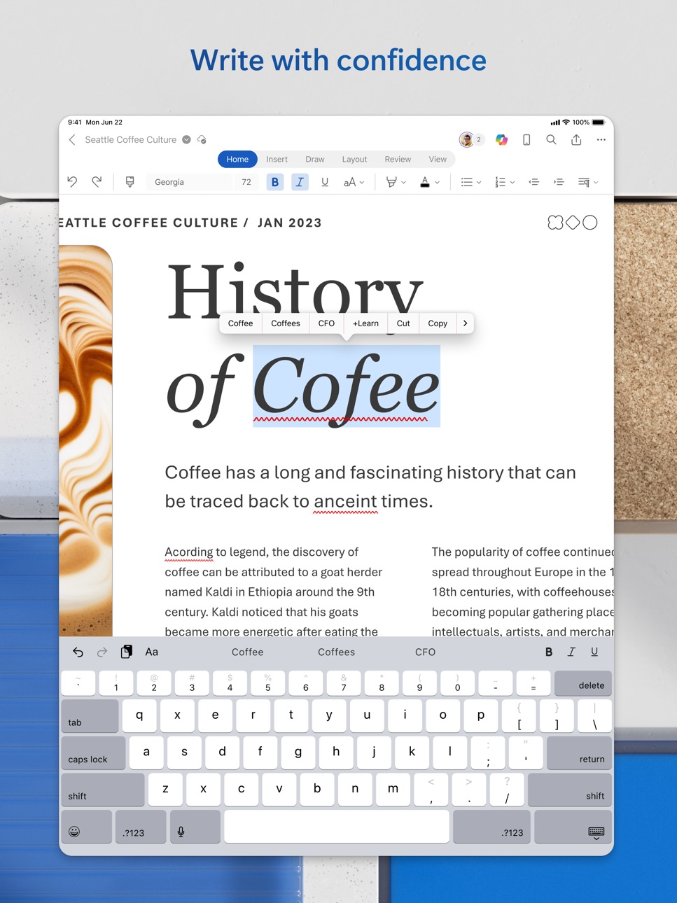 iPad screenshot