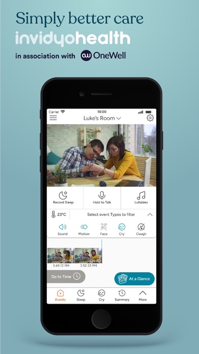 Screenshot 1 of Invidyo Health App