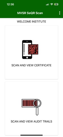 MVSR SeQR Scan Screenshot 3 of 9