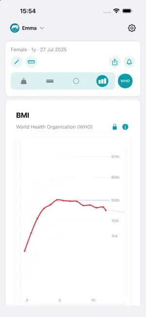 Growth Pro: Baby and Child screenshot 4