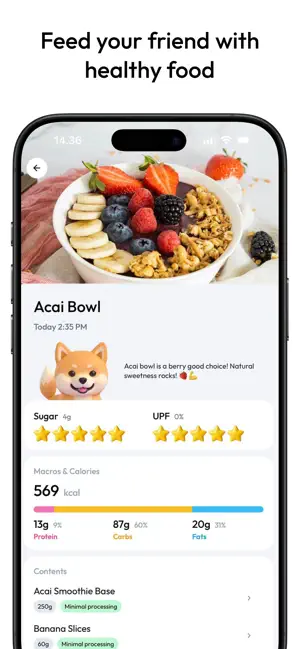Pureo: Healthy Food Friend screenshot 3