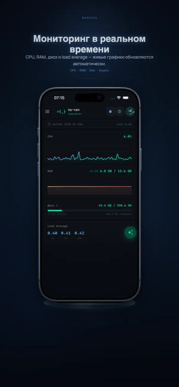#6. MobCode (iOS) 게시자: Vladimir Kovalenko