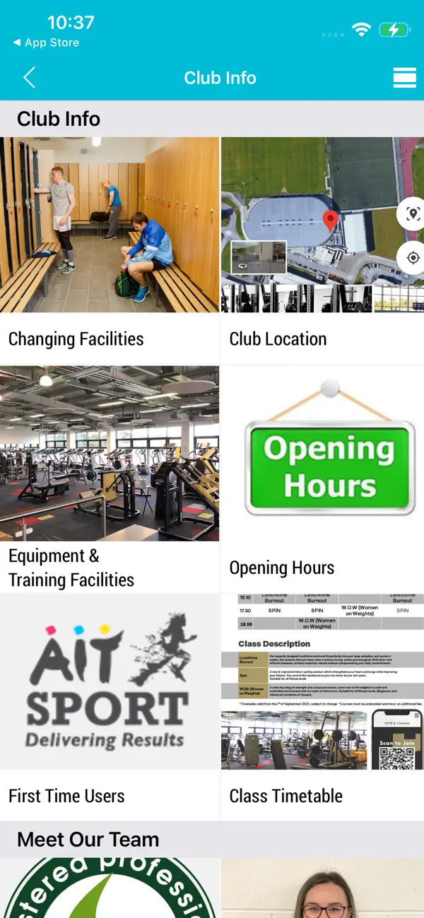 Screenshot #2 pour TUS Gym Athlone